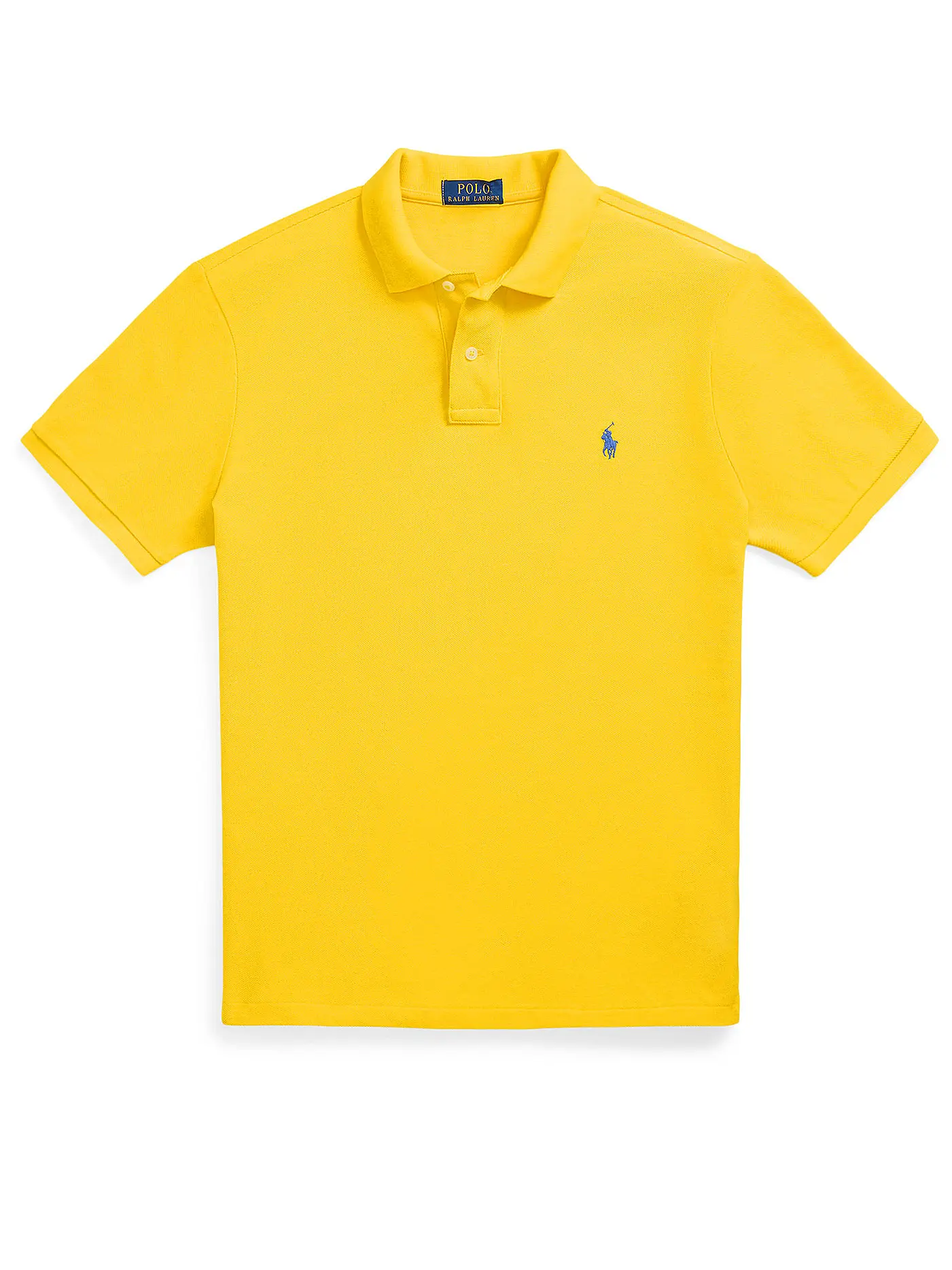 POLO RALPH LAUREN | Poloshirt Custom Slim Fit | gelb